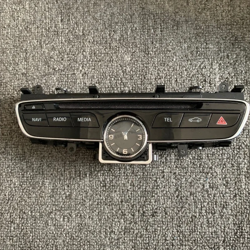 For Mercedes-Benz C-Class W205 C180 C200 C260 Face Panel Host Panel Hazard Light Switch Panel CD Frame