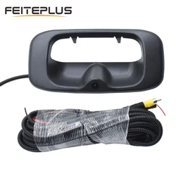 15228539 Rear View Tailgate Handle Reverse Backup Camera With Camera ＆ Wire Harness For GMC Sierra Chevrolet Silverado 1999-2007