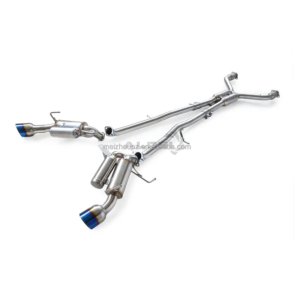 SS304 Catback Exhaust System for Infiniti Q50 2.0T 2014-2022 | High-Quality Racing Performance Muffler with Double Tips