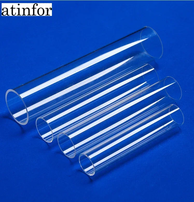 

atinfor Quartz Capillary Tube OD260*ID255*L160mm/Silica Single-Bore Glass Capillary Tube/High Temperature Glass Tubes