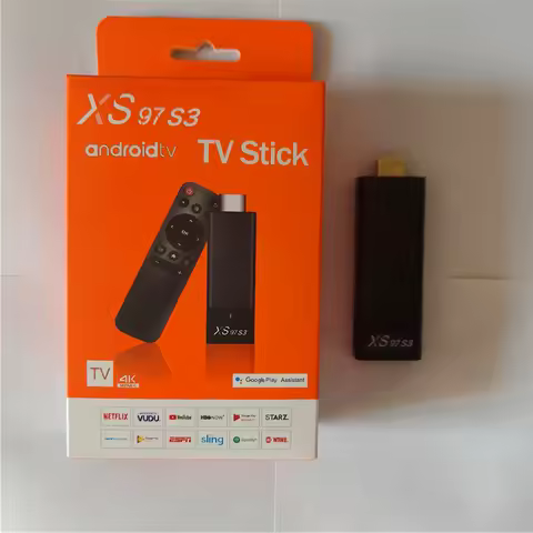 XS97 S3 Smart TV Stick 4K HDR TV Receiver 2.4G 5G Dual Wireless WiFi Android 10.0 OS Media Player Set Top Box Allwinner H313 CPU