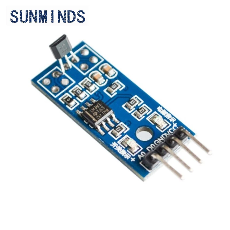 1pcs Smart Electronics 4pin Linear Magnetic Hall Switches Speed Counting Sensor Module for  diy Starter Kit