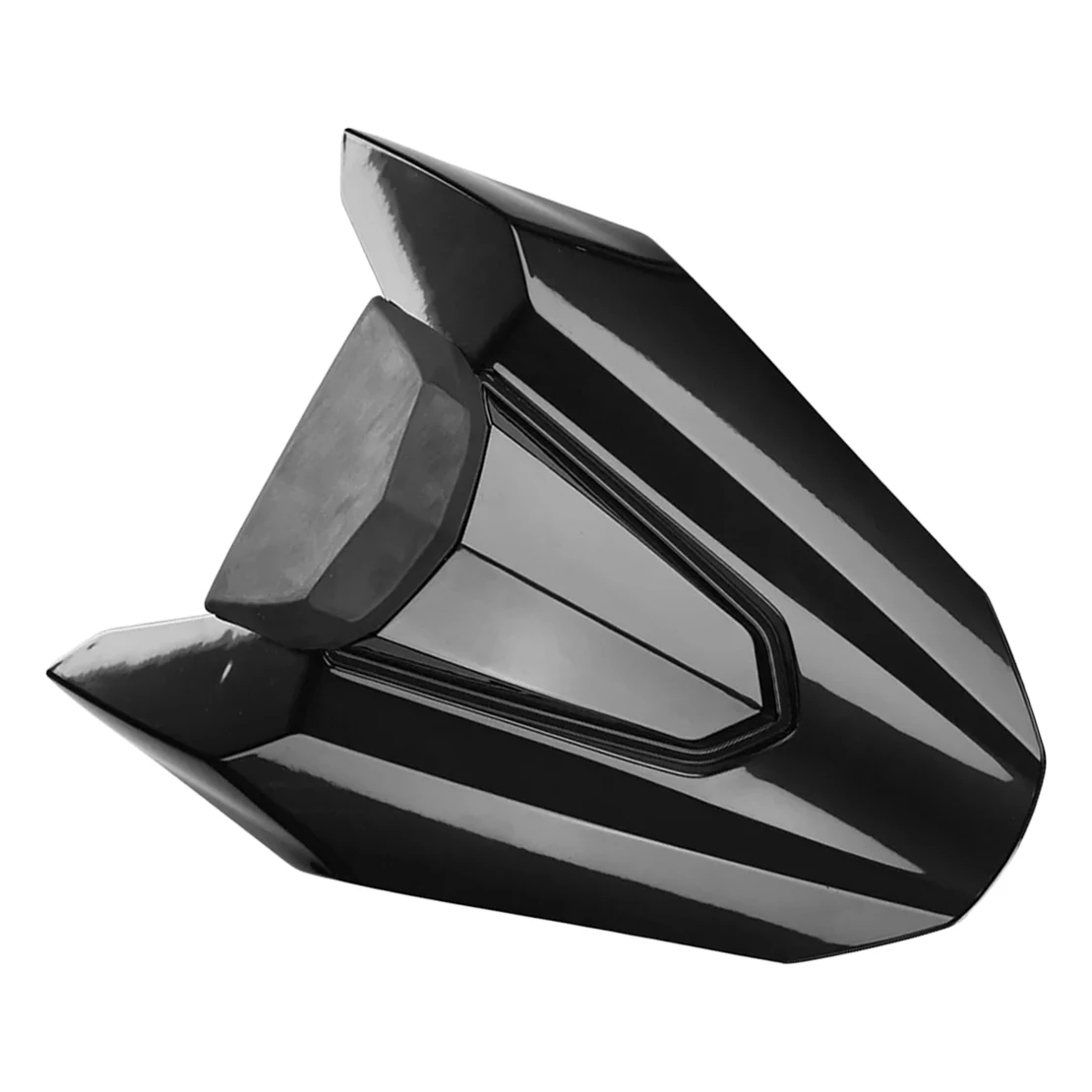 

Чехол на заднее пассажирское сиденье, глянцевый черный, подходит для Honda CBR650R CB650R 2019 2020 2021 2022 2023