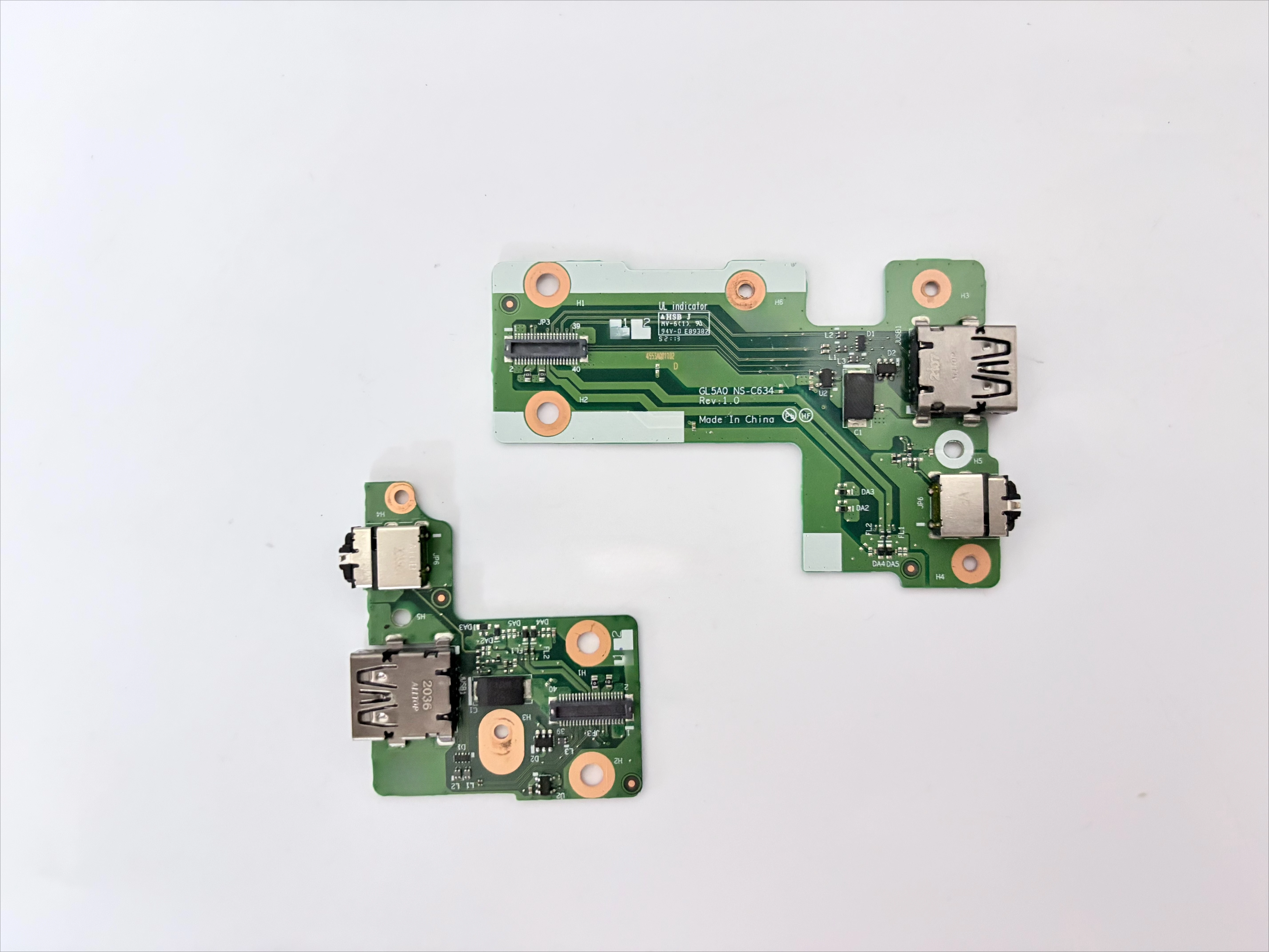 For Lenovo ThinkPad L14 Gen1 Gen2 NS-D271 NS-C632 USB Board Audio Board Laptop USB Daughter Board Replacement