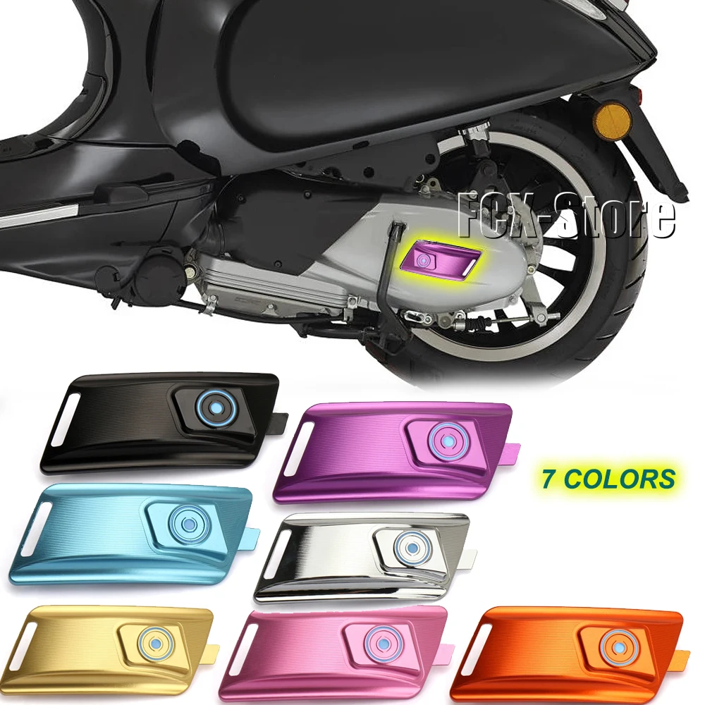 For Vespa Sprint 125 150 Primavera 150 125 Motorcycle Accessories Transmission Cover Drive Cover Protection Decoration