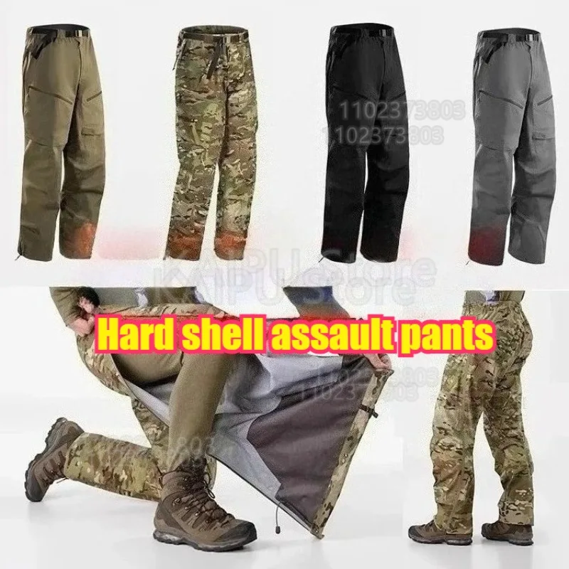 

Charge pants men wear-resistant waterproof breathable outdoor rainstorm-proof mountaineering ski pants hiking pants women