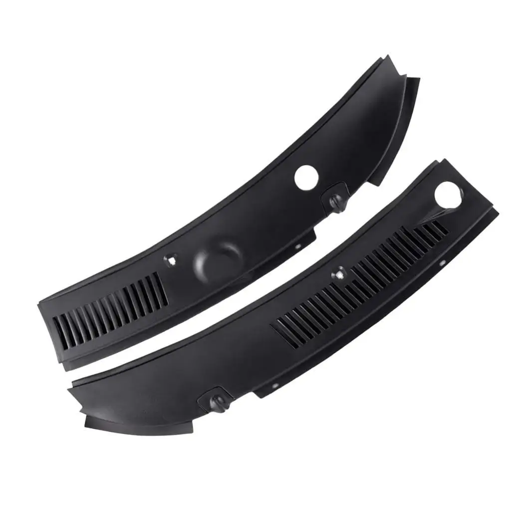 

2x Wiper Cowl Grille 3R3Z6302228AAA Spare Parts Car Accessories Sturdy Easy to Install Replace for Ford Mustang 1999-2004