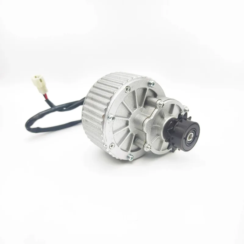 

MY1018 24V/36V/48V 250W-450W Brushed Geared Motor with 12T Chainwheel for Electric Bike/Tricycle/Scooter Conversion Kit