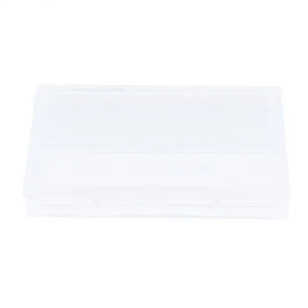 Nail Drill Bit Storage Case Clear Plastic Box for Nail Stylist Supplies and Tools Professional Use