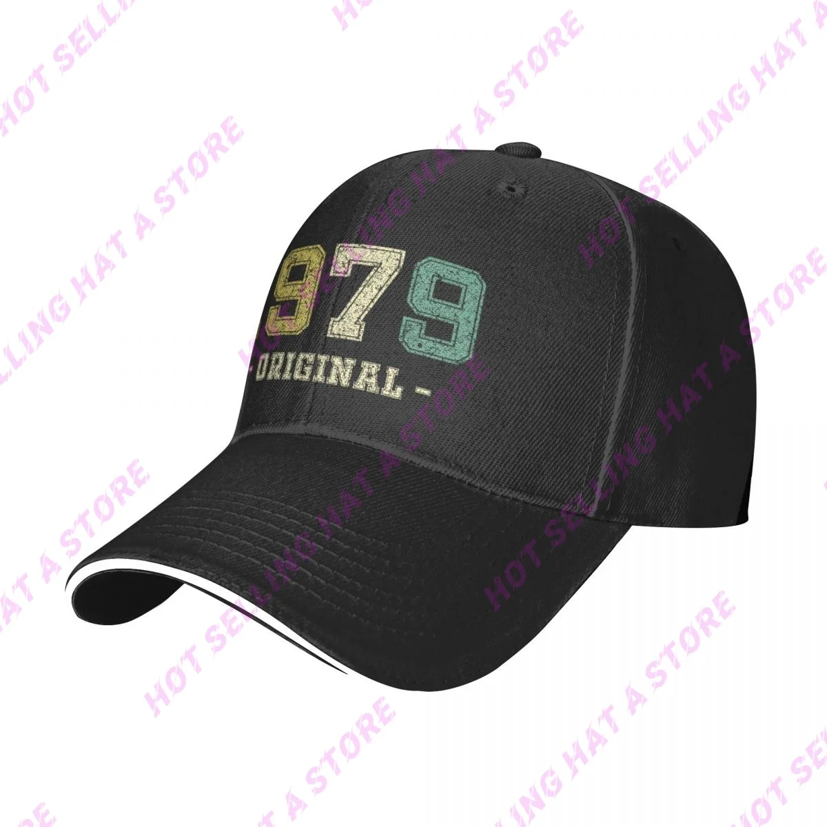 Summer Men Cap 1979 Multiple Colour Baseball Cap Adjustable Unisex Hats Adult Children Hat Shade Sport Baseball Hats Hip Hop Hat