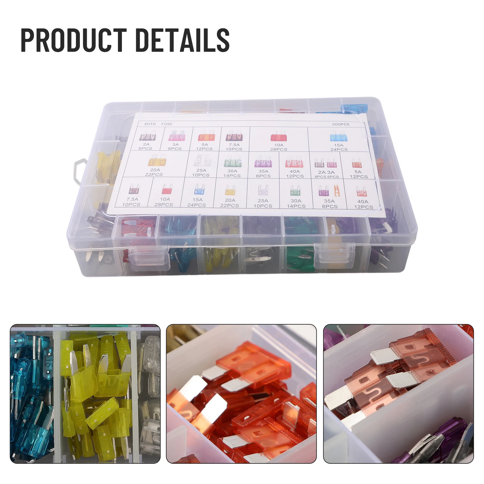 Fuse Fuse Extractor Fuse Extractor 300pcs Protect Vehicle Wiring 32V Automotive Blade Fuse Kit F Fast High Quality Materials