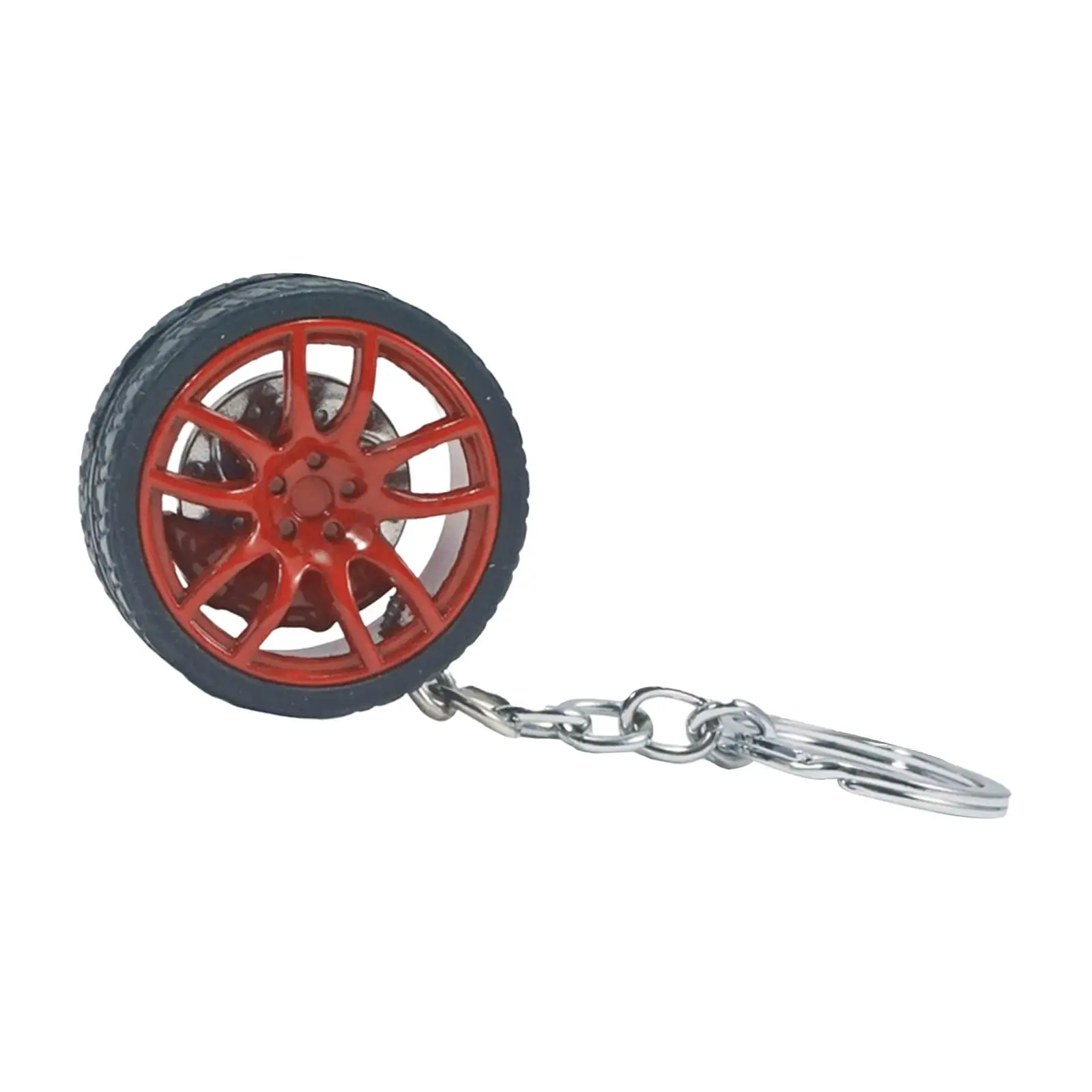 5-6pack Mini Cute Tire Keyring Creative Automobile Car Parts Model