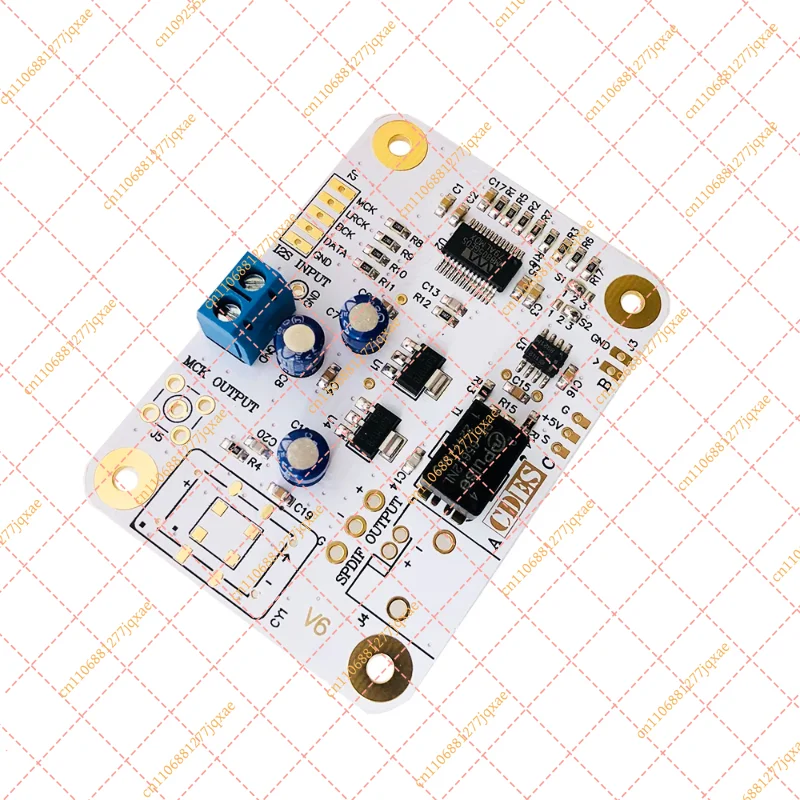 WM8805 I2S to S/PDIF Coaxial Converter Board, Supports 44.1K-192K Audio Mod for CD Players