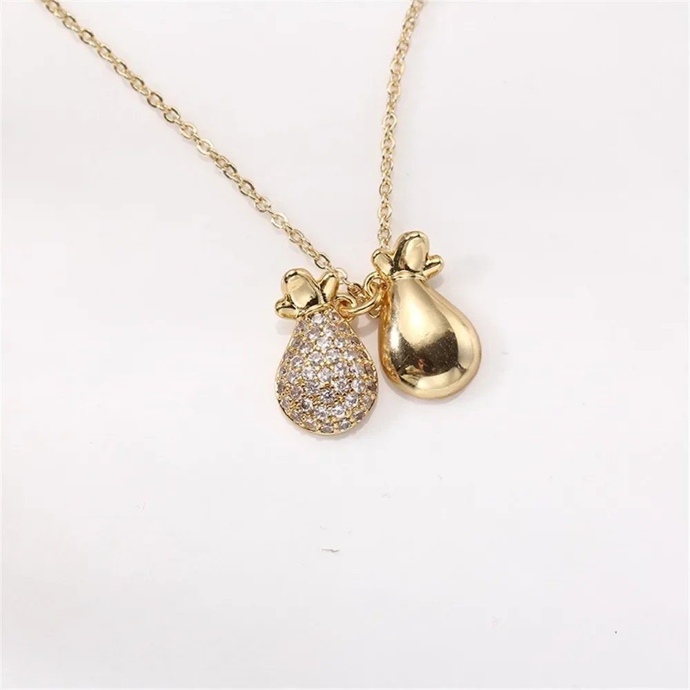 DIY Gold-Plated Pearl Pendant Setting, Handmade Jewelry Crafting Accessories Jewelry Findings No Pearl No Chain
