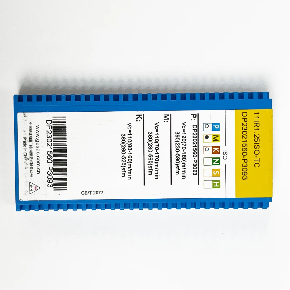 Huazhicheng 11IR1.25ISO-TC GM3225 كربيد إدراج أداة قطع الطحن