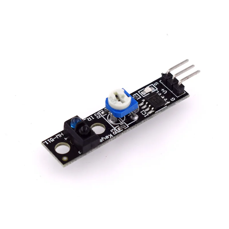 10Pcs TCRT5000 Infrared Reflective IR Switch Sensor Board Barrier Line Tracking Module 4Pin 3.3-5V For Arduino Smart Car