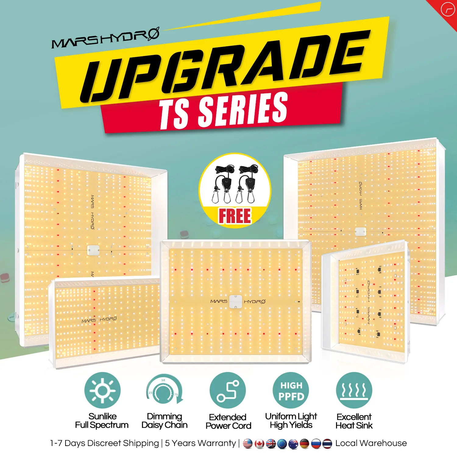 Imagem -01 - Marte Hidro-conduzido Cresce a Luz ts 600 1000 2000 3000 Espectro Completo para Plantas de Interior Plantas Veg Flor Substitui Hps Escondeu Hidroponia 2024 marte hidro conduzido cresce a luz ts 600 1000 2000 3000 espectro completo para plantas de interior plantas veg flor substitui hps escondeu hidroponia 2024 01