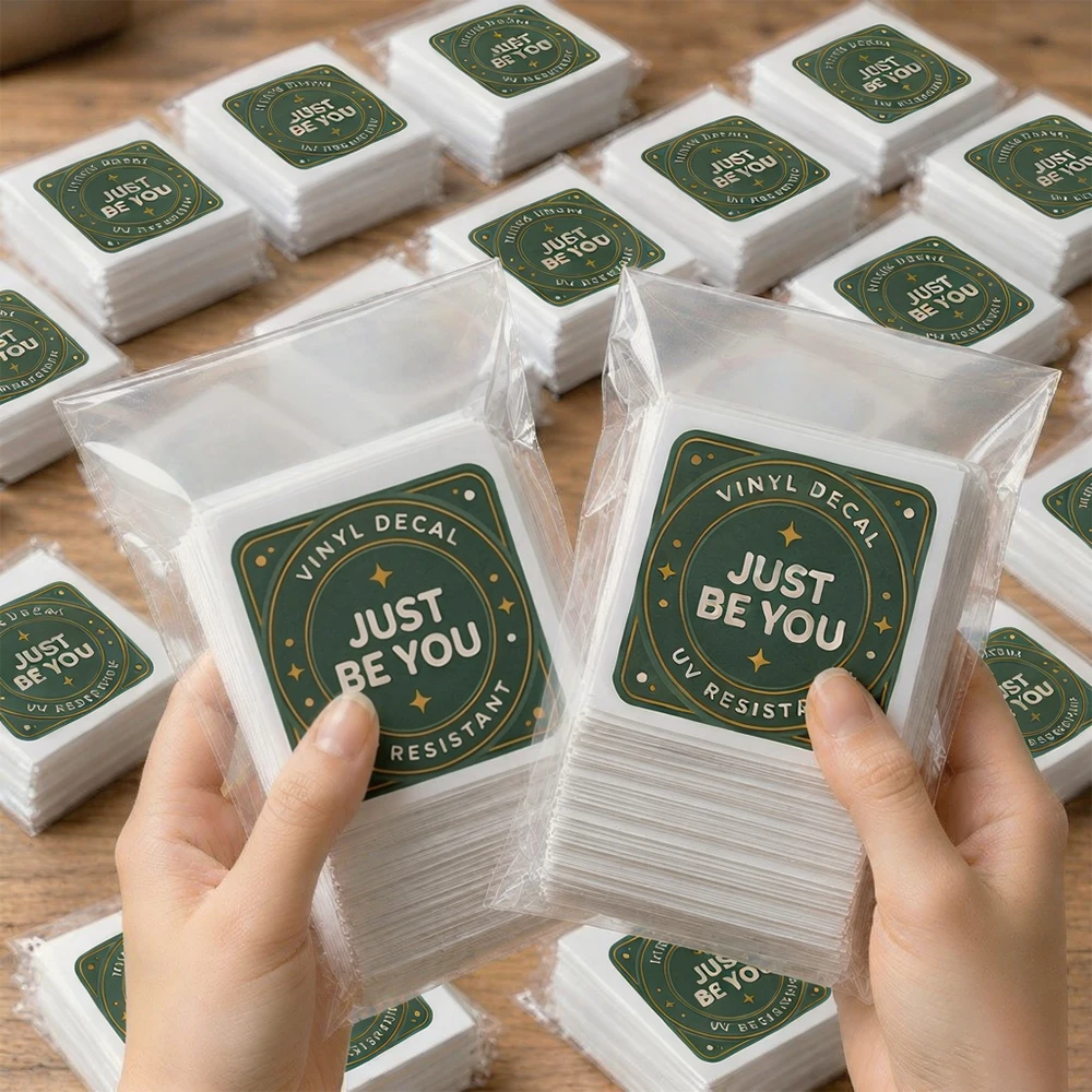 768 Pcs 2in Square Rounded Corner Custom Stickers, Waterproof Personalized Logo Seal for Wedding Business Birthday Packaging