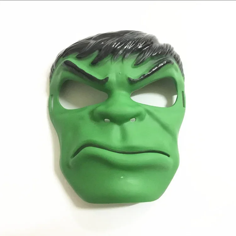 Cosplay Super hero spider man hulk Iron man Captain America mask Costume kids Student stage perform Anime show props kids gift