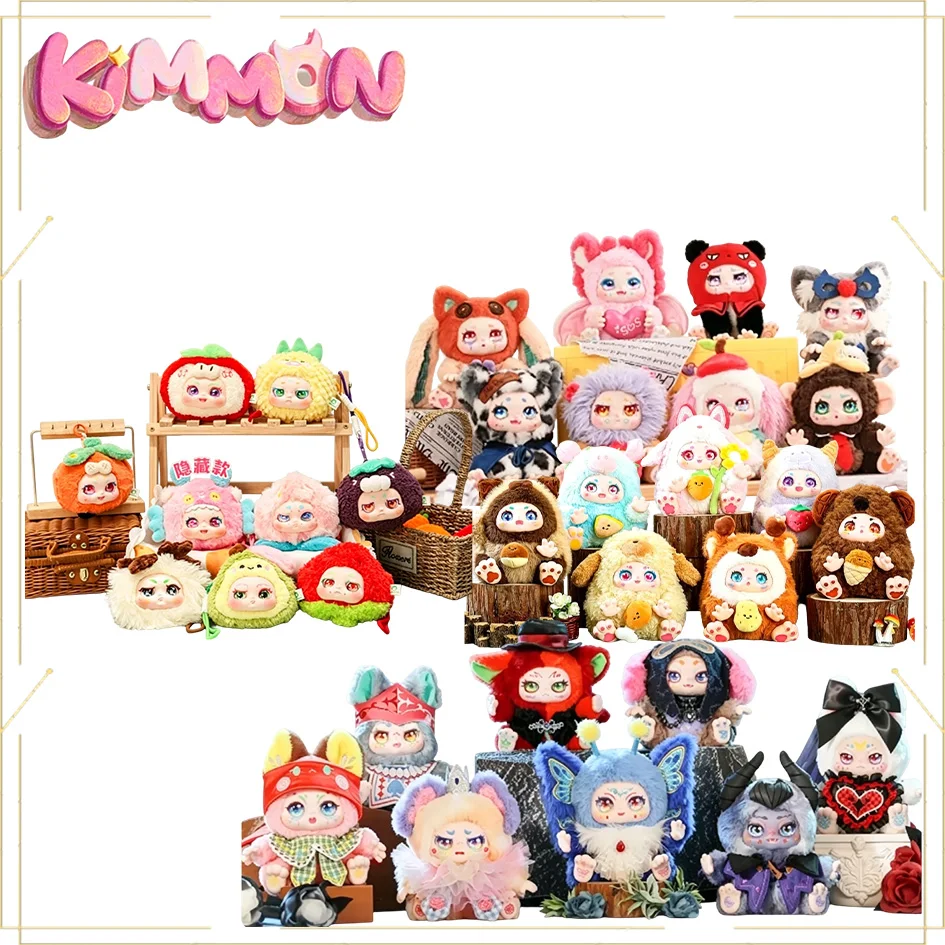 

Official Baixingrui Model Vivid Color FantasyCraft KIMMON Toys Fashion Kimmon&Mimon Decor Action Figures Popular CollectionGifts