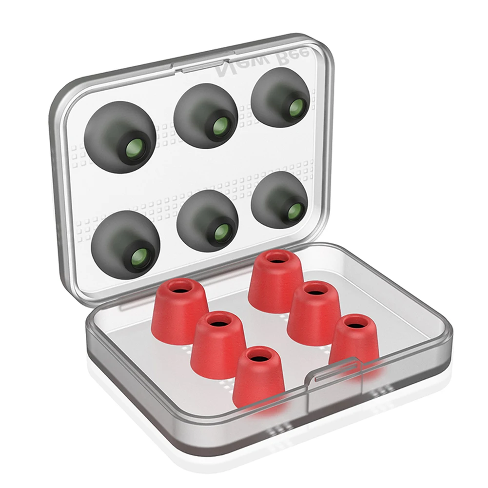 Ear Cushion Replacement Noise Isolating Ear Buds Pads Cushion Enhanced Music Experience Compact Lightweight for Headphones