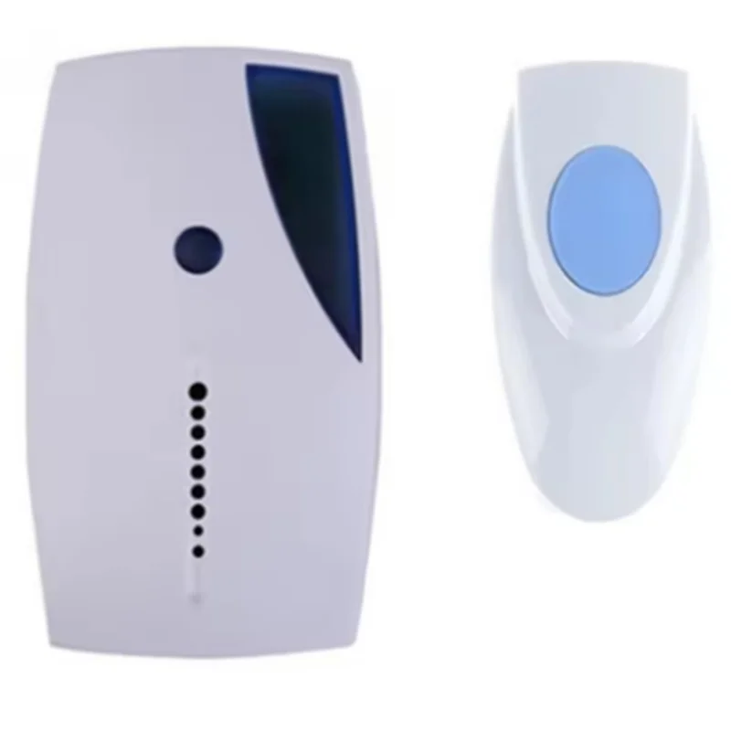 A32T-Remote Controlled Wireless Doorbell With Led Indicator For Home Office Use Door Bell System Security