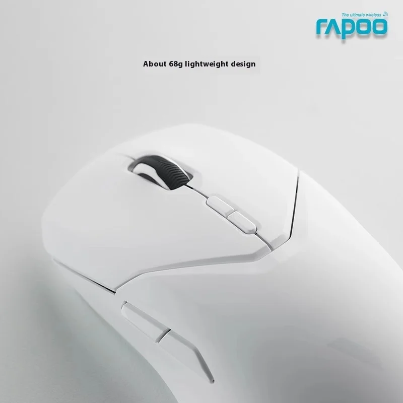 Rapoo Vt9 Pro Mouse 8k Paw3398 2.4g Wireless Return Mouse Dual Mode Lightweight E-Sports Gamer Accessory For Computer Man Gifts