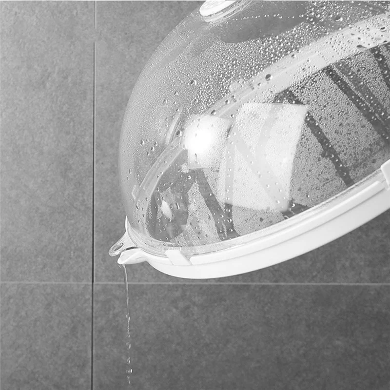Microwave Food Splash Proof Cover, Household Oven Heating Cover, Plate Transparent Cover, Cooking Utensils Accessories-AT64