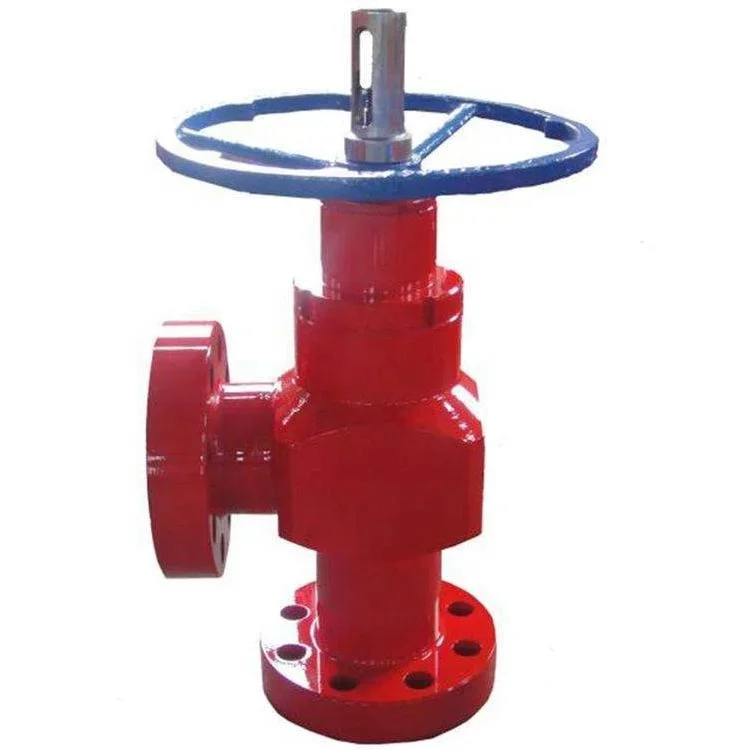 Oilfield Equipment Adjustable & Positive Choke Valve / Hydraulic Control Valve