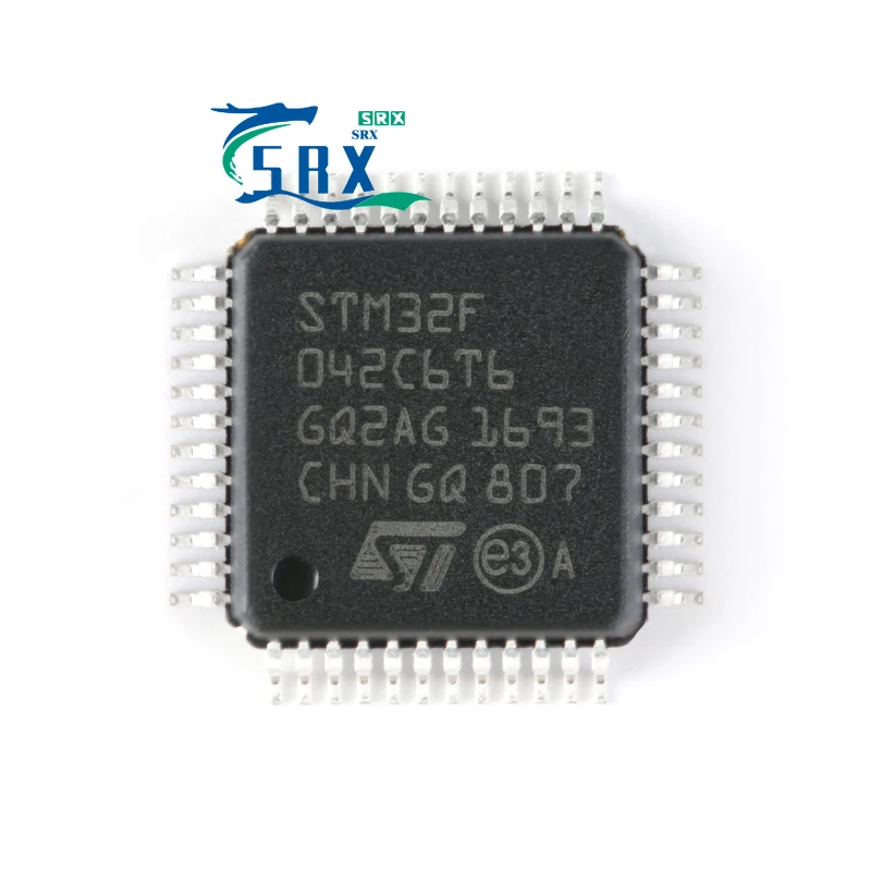 Microcontrolador MCU Original STM32F042C6T6 LQFP-48 ARM Cortex-M0 de 32 bits para pedidos mayor, consulte
