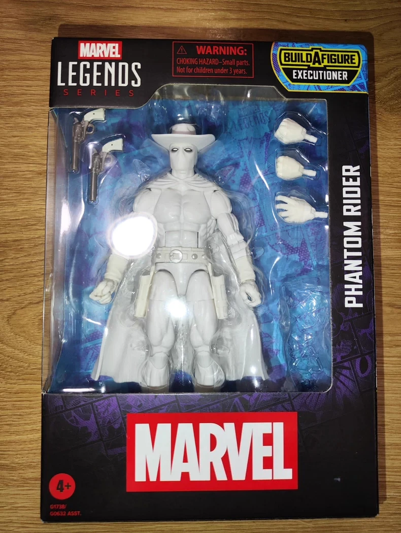 

Оригинальная коллекционная фигурка Marvel Legends ML Phantom Rider, абсолютно новая, в запечатанной упаковке, с подвижными суставами.