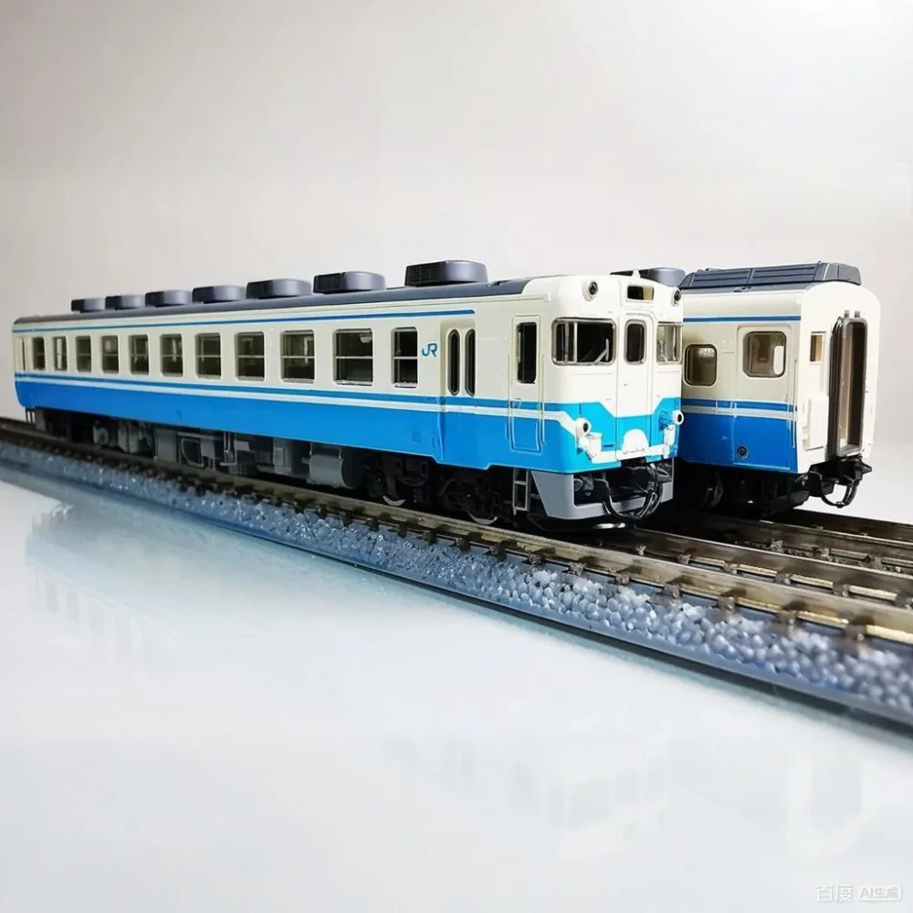 TOMIX N type 1/160 Scale Kiha 58 Express Diesel Train 98044 Painted 2 carriage Powered Toy Train A Toy Gift for Boys