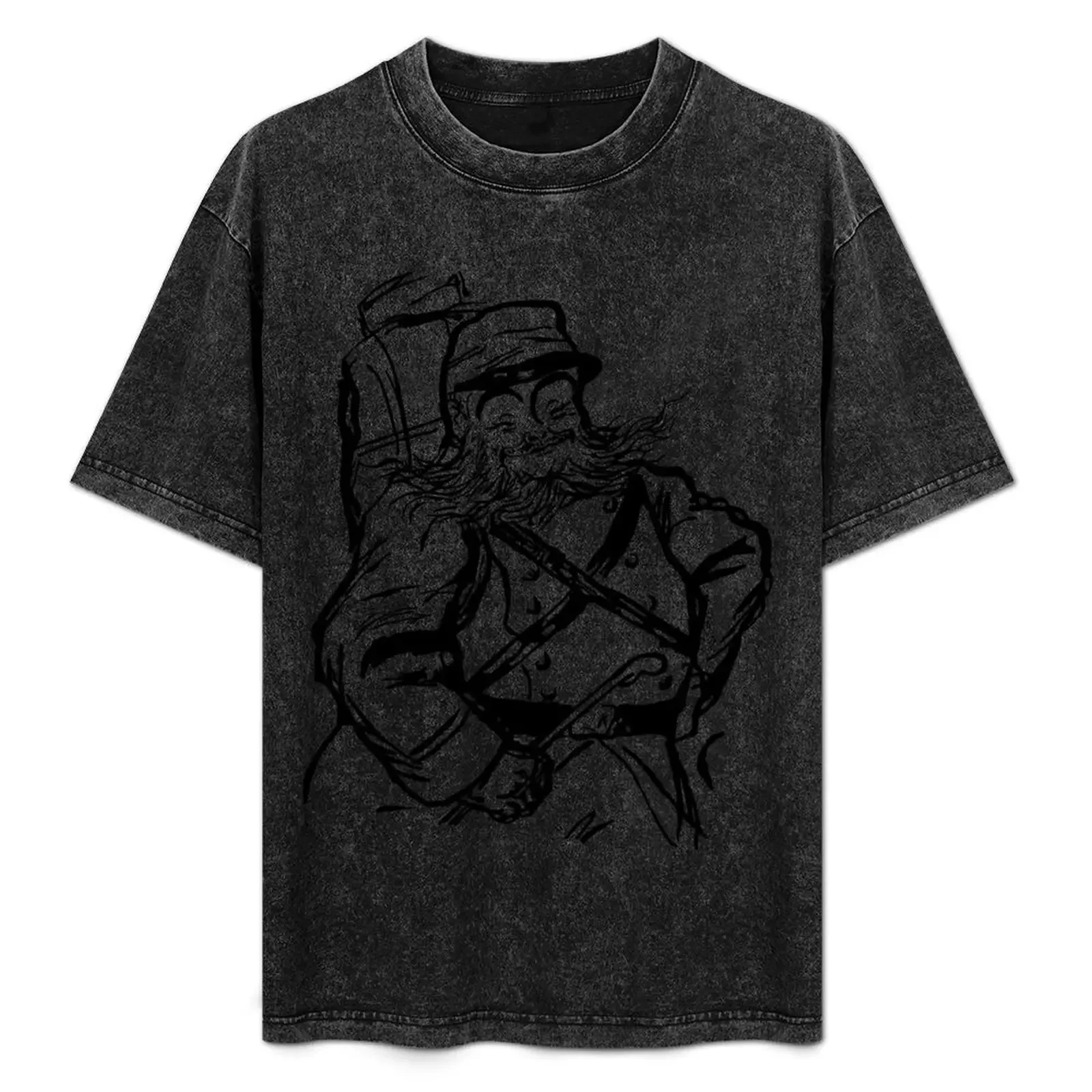 

Jolly French Soldier T-Shirt Art Pattern Printed Casual Top