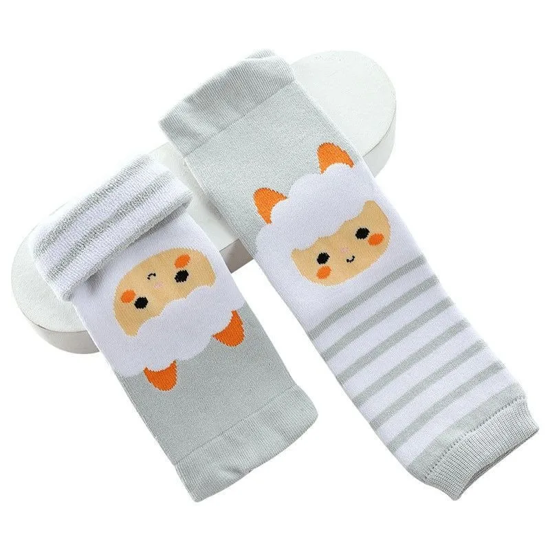 Premium 100% Cotton Thermal Insulated Over The Knee Baby Socks Winter Baby Leggings for Newborns 0-3 Years