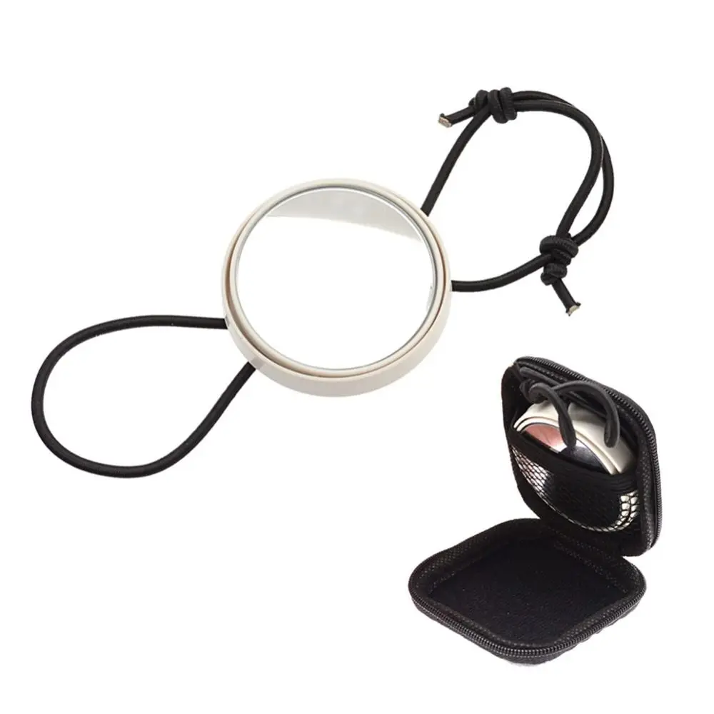 Elastic Band Diving Wrist Mirror Observation Adjustable Snorkeling Rearview Mirror Round Convex Lens Diving Observe Mirror