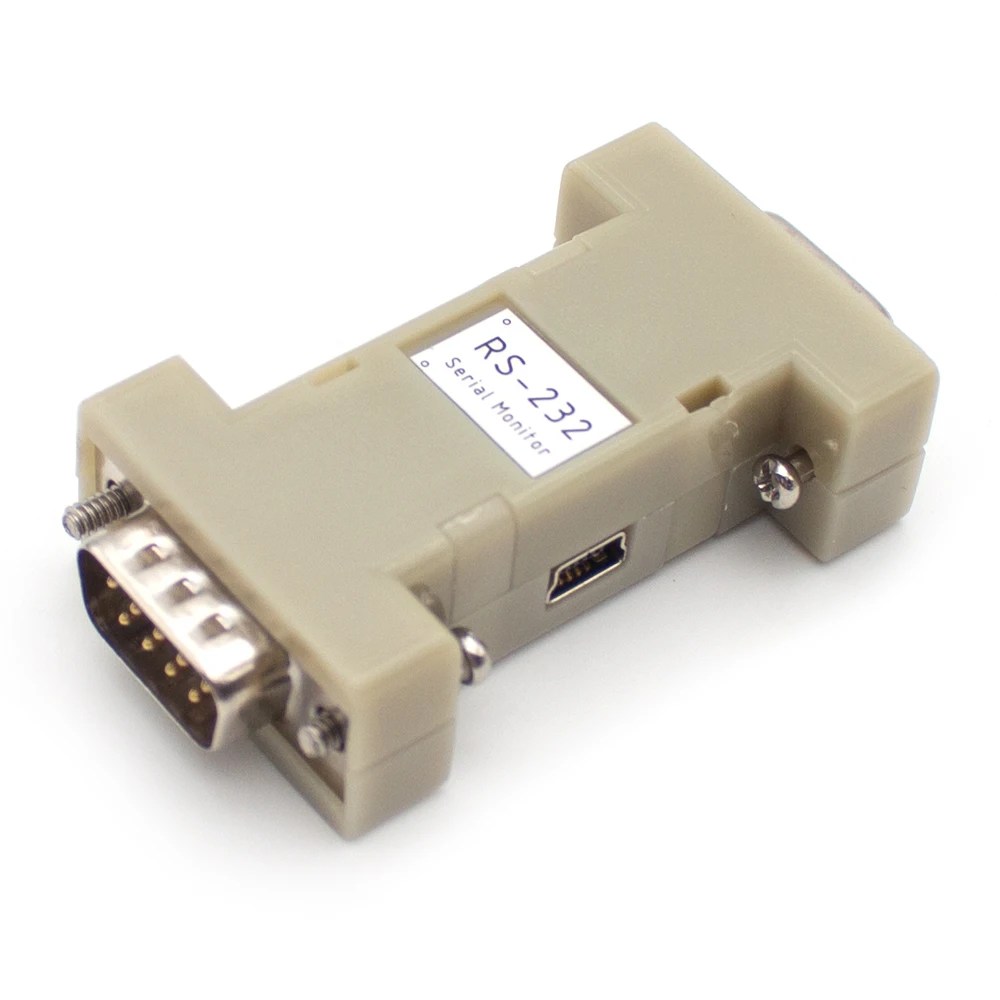 RS-232 شاشة استماع المنفذ التسلسلي سجل تصحيح الاتصالات التسلسلية DB9 مع كابل USB صغير 1.5 متر