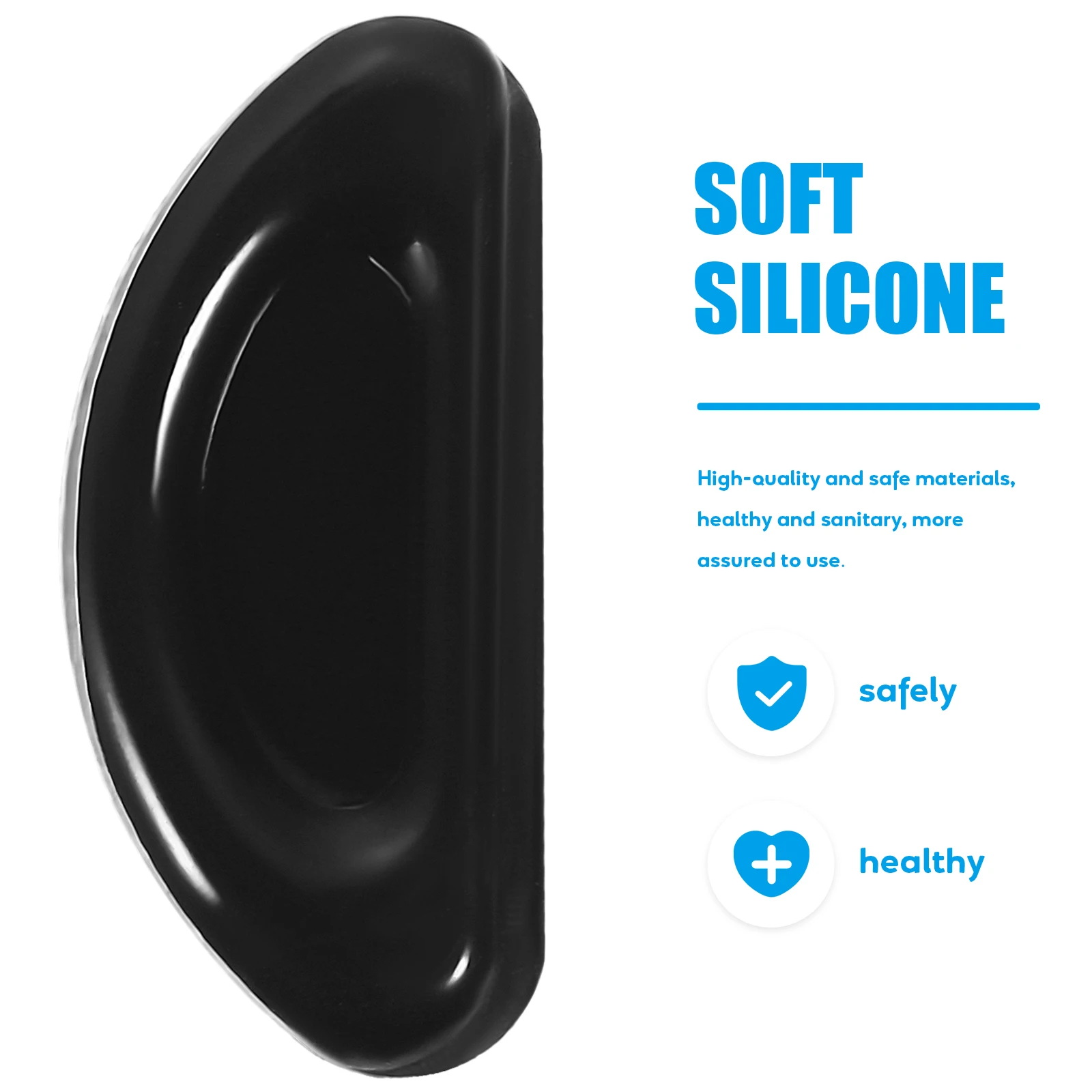 

D Shape Silicone Nose Pads Glasses Sunglasses Eyeglasses Cushions Anti Slip Adhesive Fit For All Frame Types