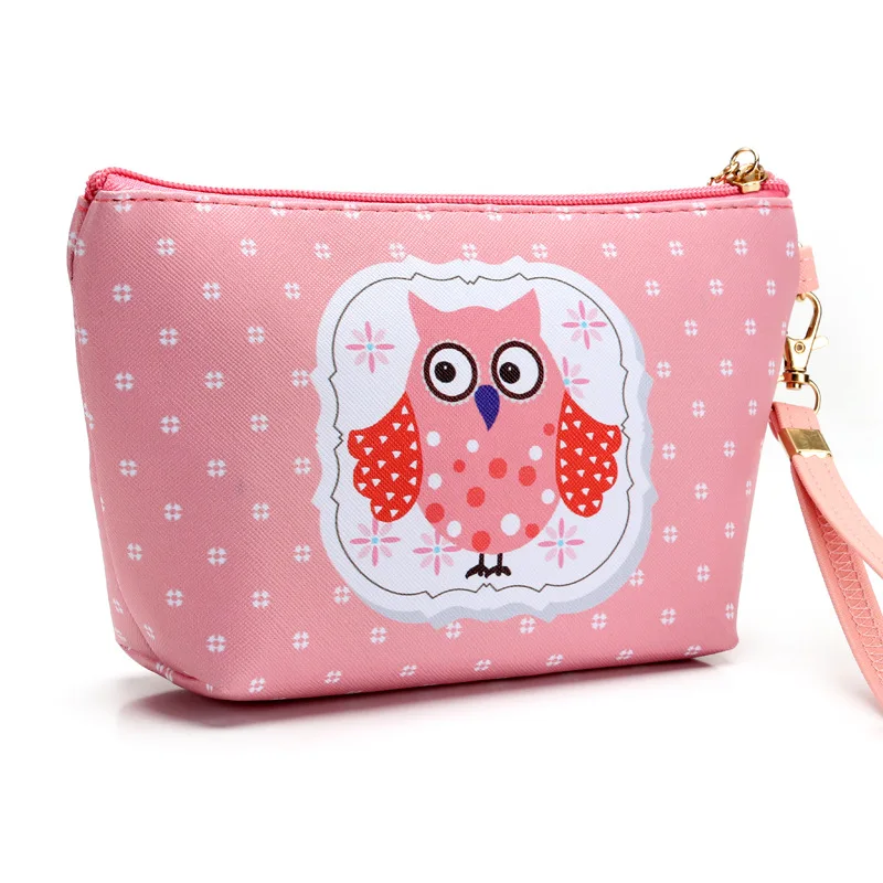 500 Pieces Custom Makeup Bag PU with Your Design Printed