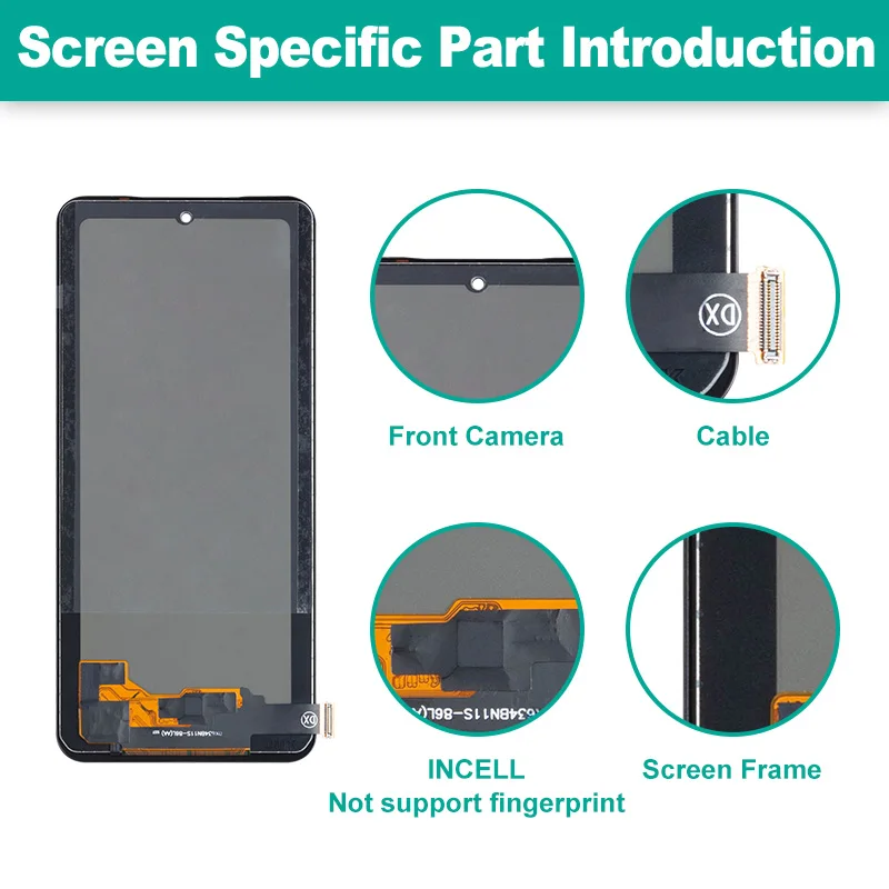 100% Tested LCD For Xiaomi Redmi Note 9 10 11 12 13 Display For Xiaomi Redmi Note Series LCD Screen Replacement With Frame