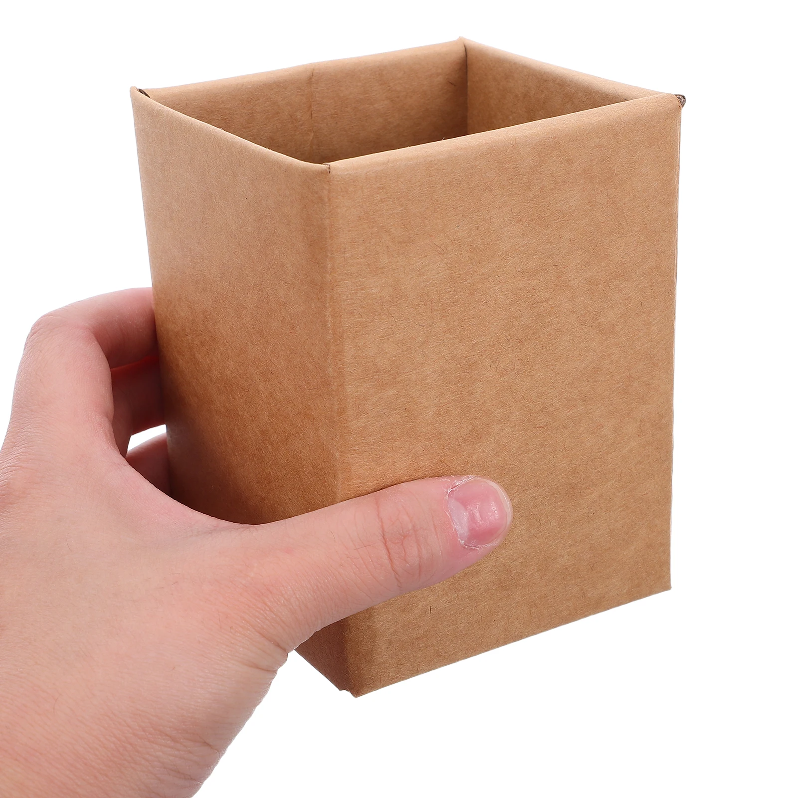 

8Pcs Desktop Pen Organizer Sturdy Square Design Multifunctional Pen Holder Vibrant Colors Office Accessories Desk Storage