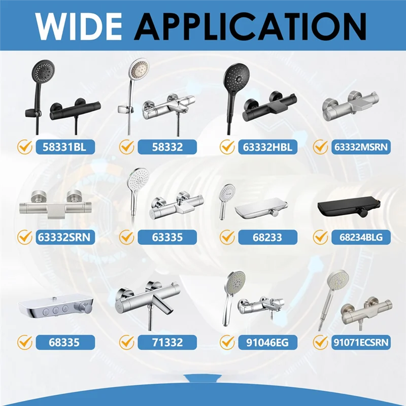 

ABMI-термостатический картридж для душа, для Kohler 9.13554, Moen 147208, Danze Da507874, запасная часть термостатического клапана