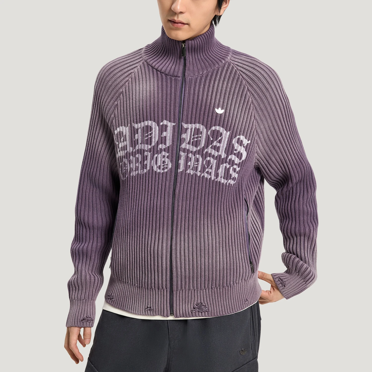 

Оригинальная мужская повседневная толстовка Adidas Trefoil с надписью, свободного кроя, модель KR5058