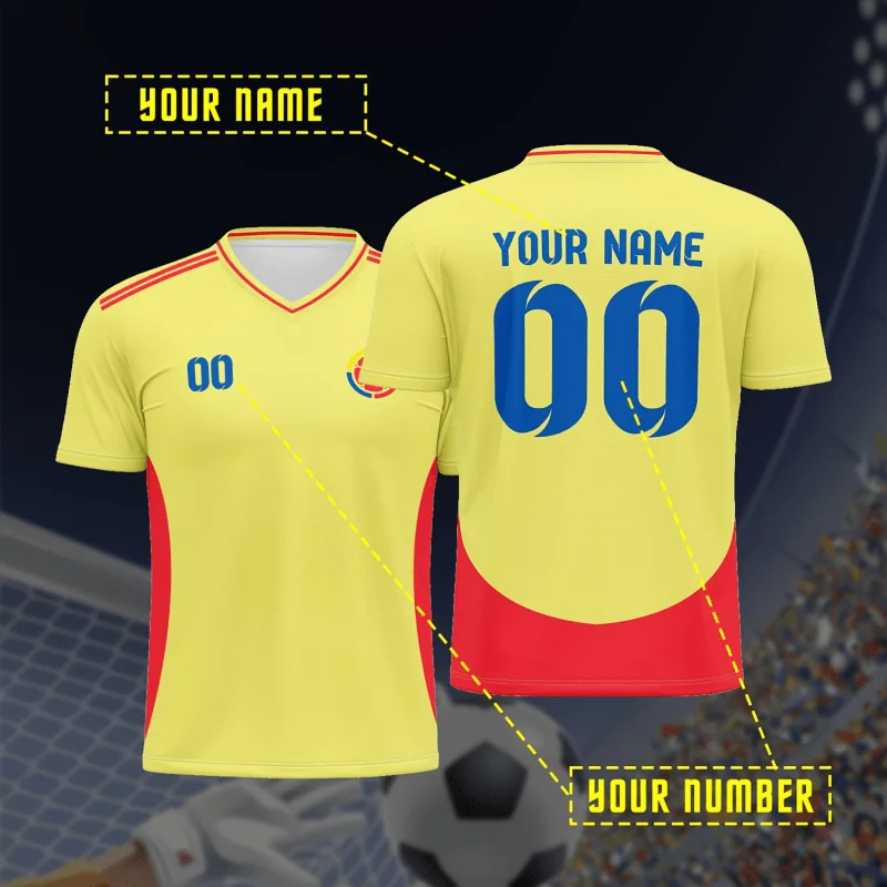 قمصان كرة قدم مخصصة برقبة على شكل حرف V للبالغين والمراهقين معدات تدريب النادي المخصصة وملابس رياضية متطابقة للعائلة #5