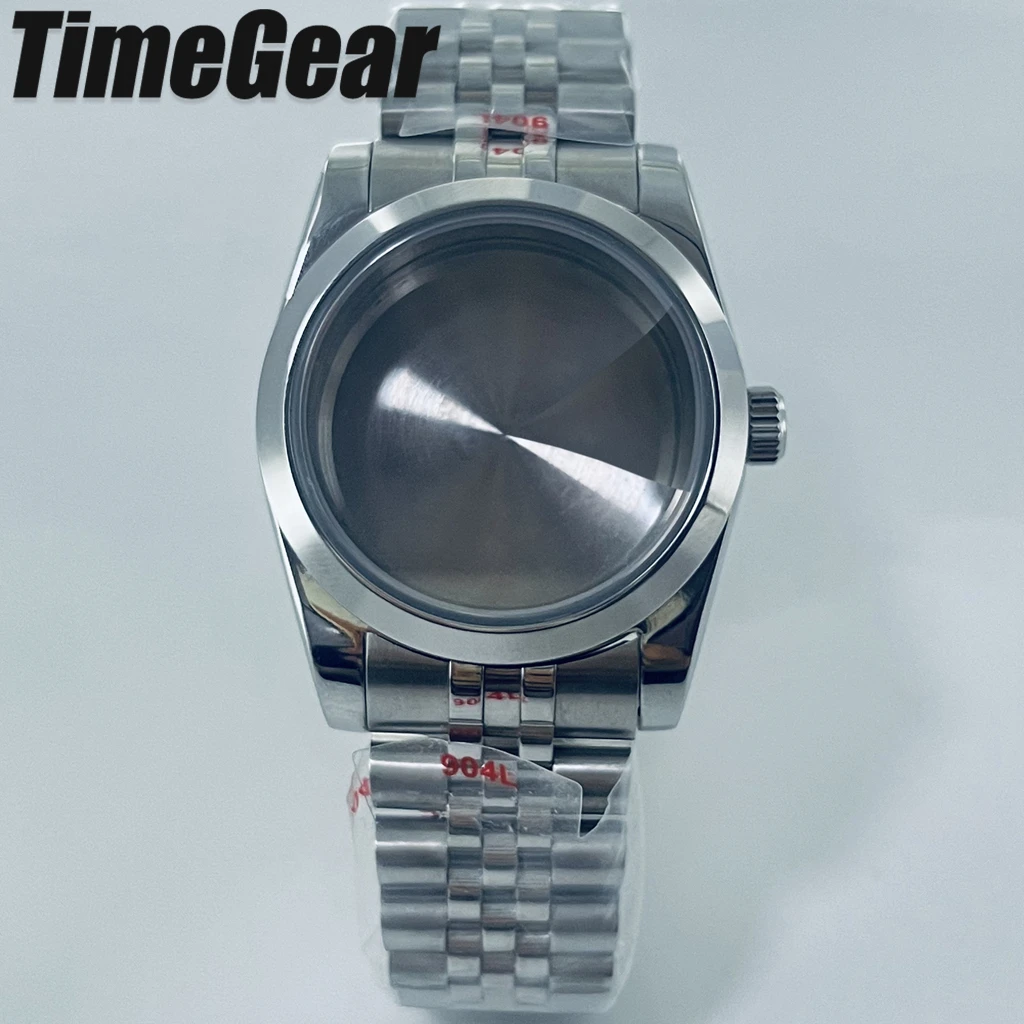 High-Quality 36mm 40mm Jubilee Strap Sapphire Crystal Watch Case Fit NH34 NH35 NH36 NH38 NH39 NH70 PT5000 ETA2824 Movement image 3