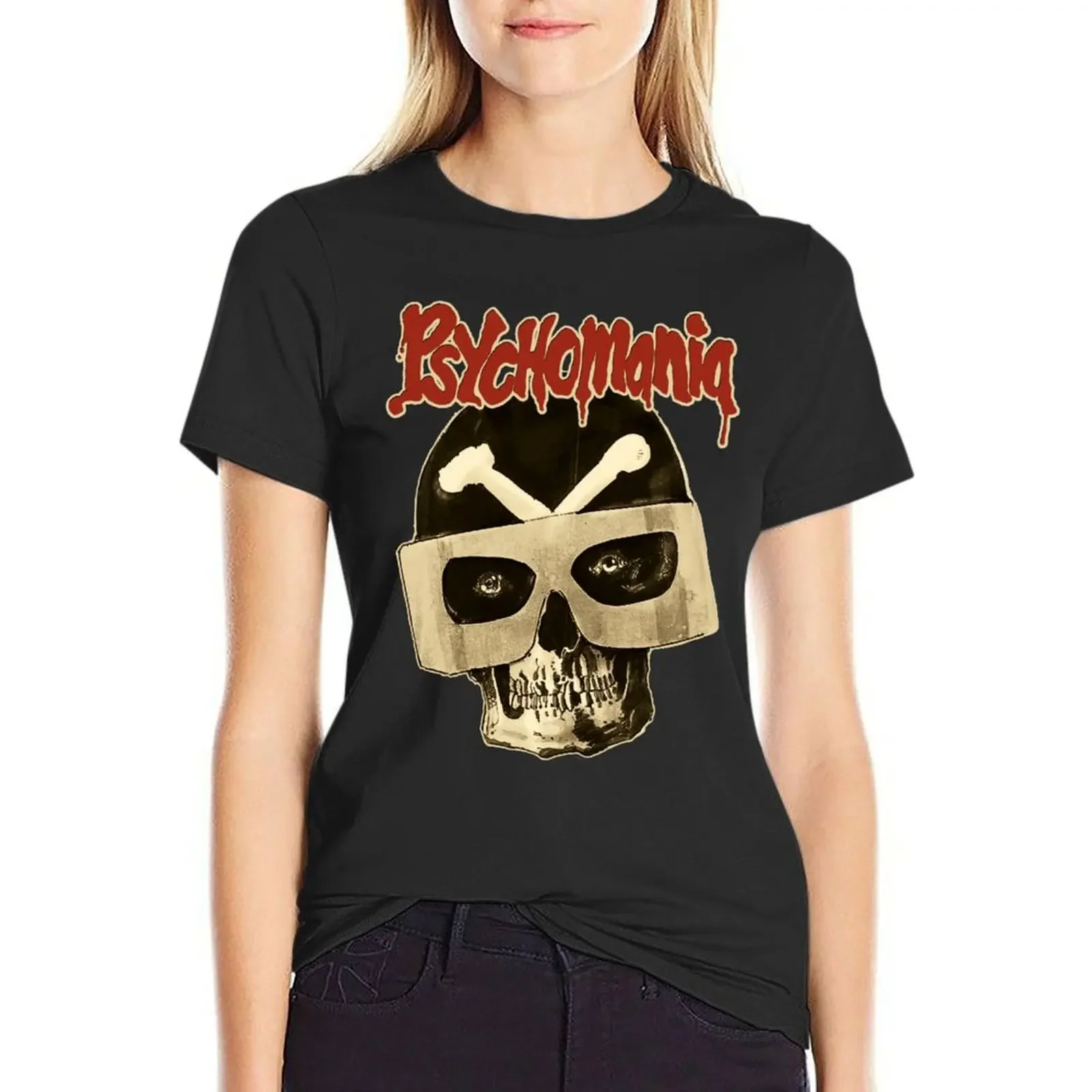 

Psychomania 1973 T-Shirt cute tops Short sleeve tee quick drying luxury designer clothing Women