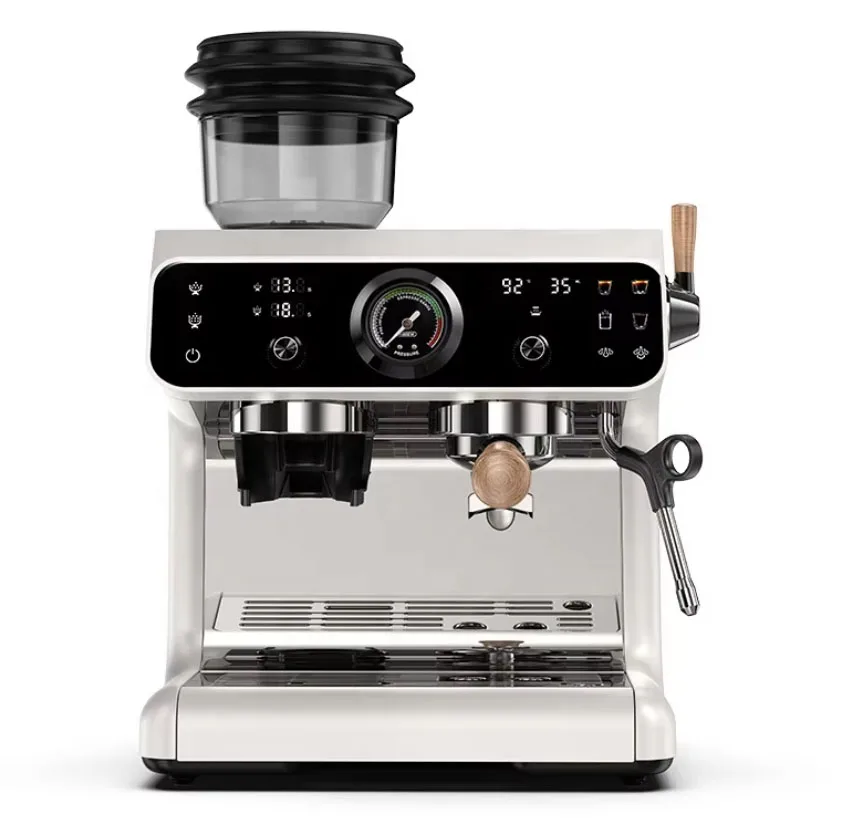 Dual Pump Heating Integrated Coffee Machine with Grinding Function Small Size for  Light Commercial Use