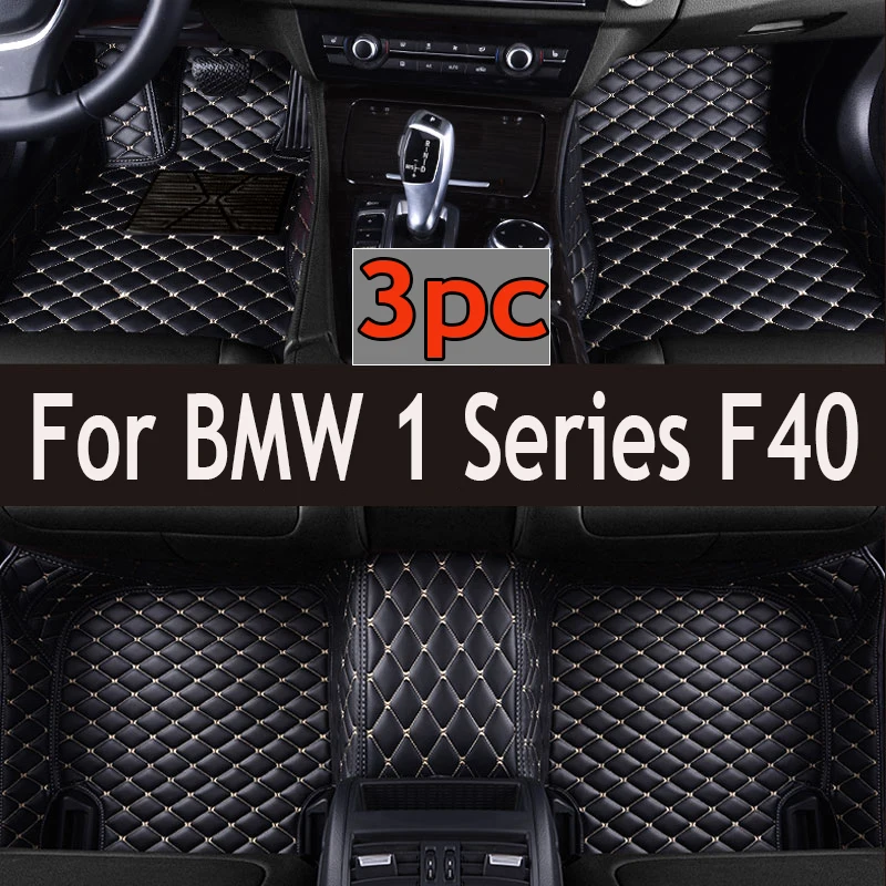 

Кожаный Автомобильный Коврик для BMW 1 серии F40 118i 116d 118d 2020 2021 2022 5seat водонепроницаемые автомобильные коврики полный комплект автомобильные аксессуары