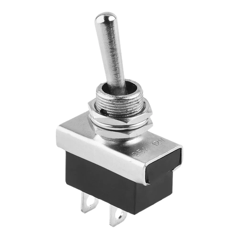 High Quality Brand New ON/OFF Rocker Switch Light Metal 50mΩ Max Car Dash Flick Switches For 12.5mm Round Hole