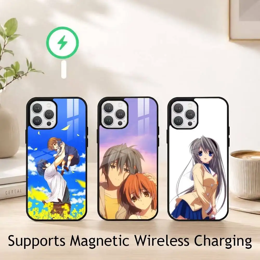 Clannad After Story-Y gift Phone Case For iPhone18,17,16,15,14,13,12,11 Plus,Pro Compatible with magnetic wireless charging