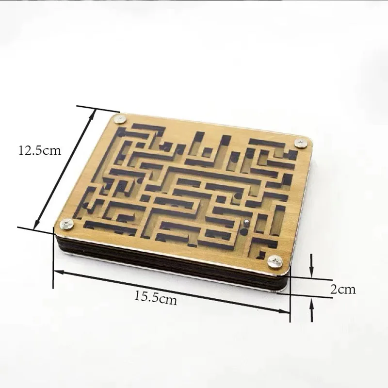 Wooden Maze Puzzles for Children, Labyrinth, Brinquedos Educativos, Montessori, Jogos casuais